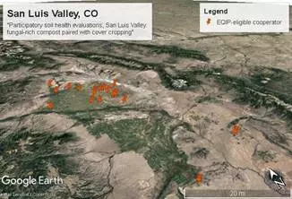 San Luis Valley Map